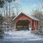 Brookdale Bridge Winter - Enhanced